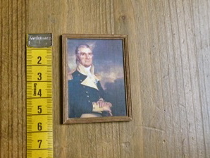 Bild (Herr, Admiral). Rahmen Holz.