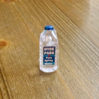 Flasche Mineralwasser (Hyde Park). USA. Kunststoff.