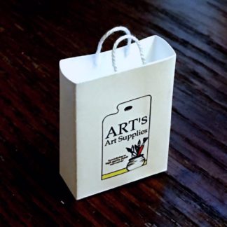 Einkaufstasche "Art's, Art Supplies". Handarbeit/England.