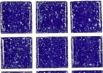 Mosaikfliesen (Glas, marine, quadratisch).