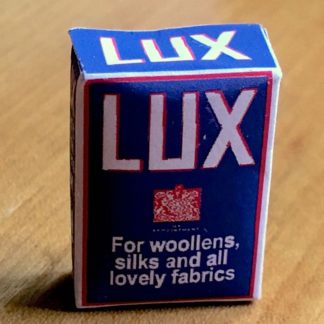 Waschpulver-Schachtel (Lux Feinwaschmittel, 20er Jahre)