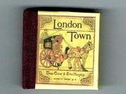 Buch "London Town". Handarbeit.